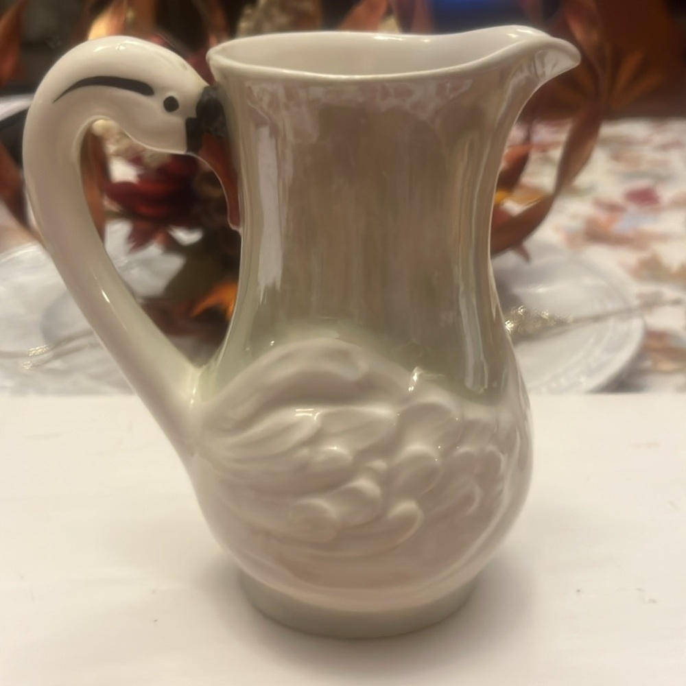 2/$18.00 Swan Pitcher